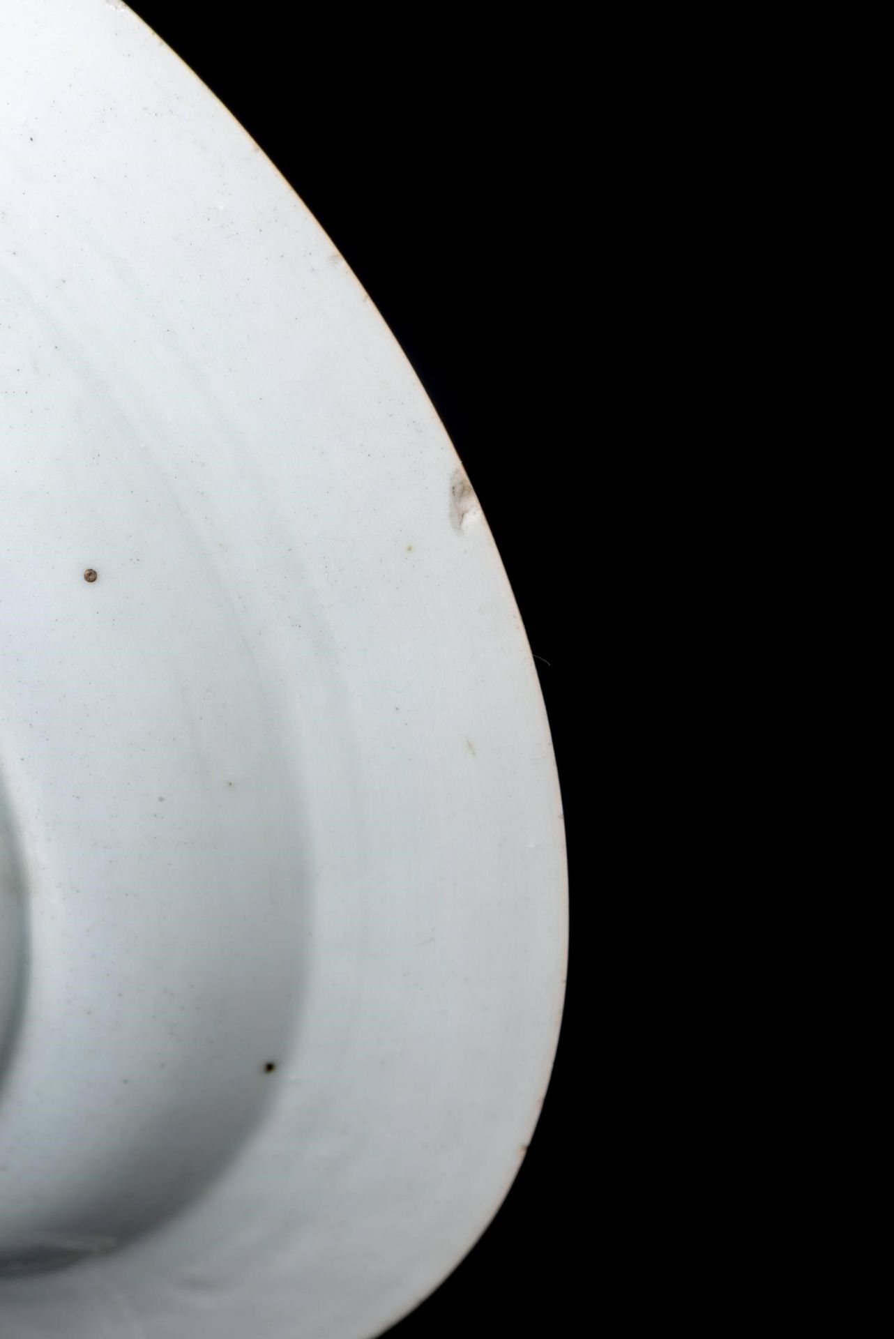 Paire d'assiettes creuses en porcelaine de Chine à décor au chardon dans un massif [...] - Bild 2 aus 15