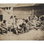 *Fenton (Roger, 1819-1869). Tartar Labourers, 1855, salt print, printed title and imprint details to