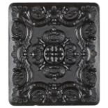 *Geometric. Sixth-plate brown thermoplastic union case by Littlefield, Parsons & Co., c. 1860,