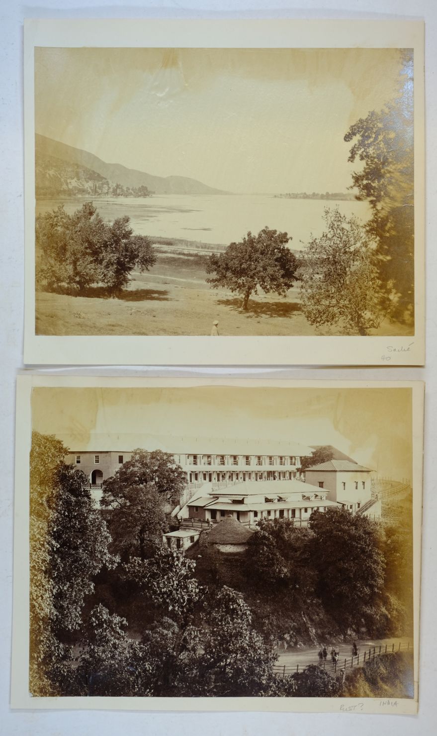 *India. A group of approximately 50 albumen print views, c. 1870/1880s, including photographs by - Image 6 of 18