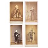 *Cartes de visite. A collection of over 120 photographs, c. 1860/80s, mostly albumen print cartes de
