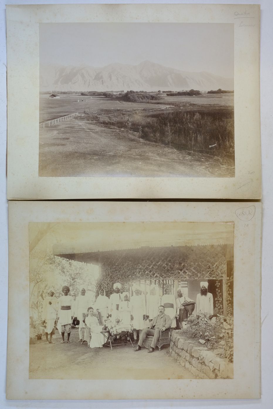 *India. A group of approximately 50 albumen print views, c. 1870/1880s, including photographs by - Image 7 of 18