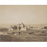 *Fenton (Roger, 1819-1869). Middleham Castle, 1850s, salted paper print photograph, original