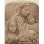 *Cameron (Julia Margaret, 1815-1879). Love, 1864, albumen print, arched top, long horizontal