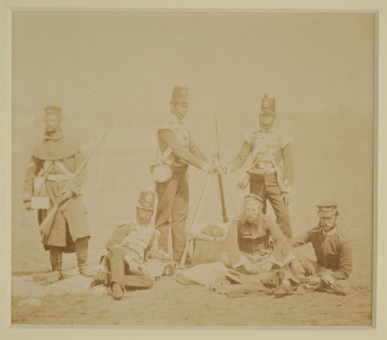 *Fenton (Roger, 1819-1869). General Ciss‚ & Officers & Soldiers of General Bosquet's Division, 1856, - Image 2 of 4