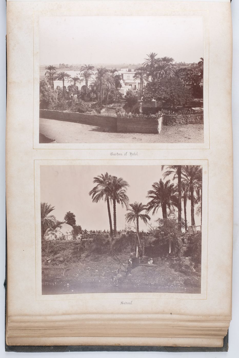 Middle East. Large-format album of albumen prints by Pascal S‚bah, the Bonfils studio, Antonio Beato - Image 9 of 12