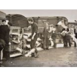 *Racing Pigeons. A group of approximately 30 gelatin silver prints of racing pigeons interest, c.