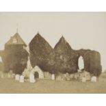 *Diamond (Hugh Welch, 1809-1886). Church of St Thomas, Winchelsea, 1850s, albumenised salt print,