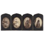 *Silvy (Camille, 1834-1910). A small album containing 12 window-mounted cartes-de-visite portraits