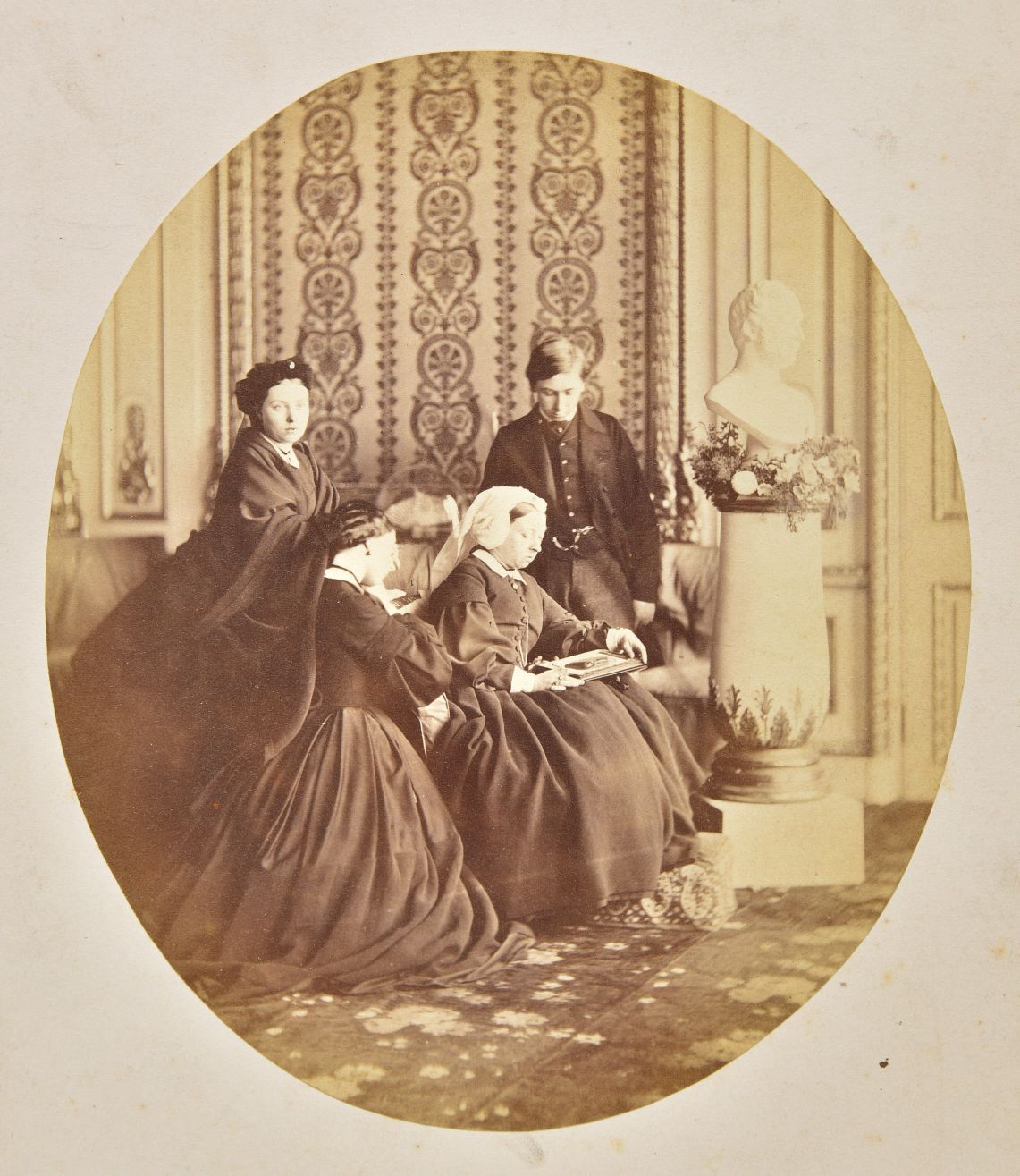 *Delamotte (Philip Henry, after). Queen Victoria presiding at the ceremony for the opening of the