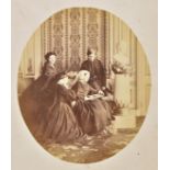 *Delamotte (Philip Henry, after). Queen Victoria presiding at the ceremony for the opening of the