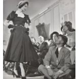 *Capa (Robert, 1913-1954). French fashion houses holding a Spring fashion show, 1948, printed
