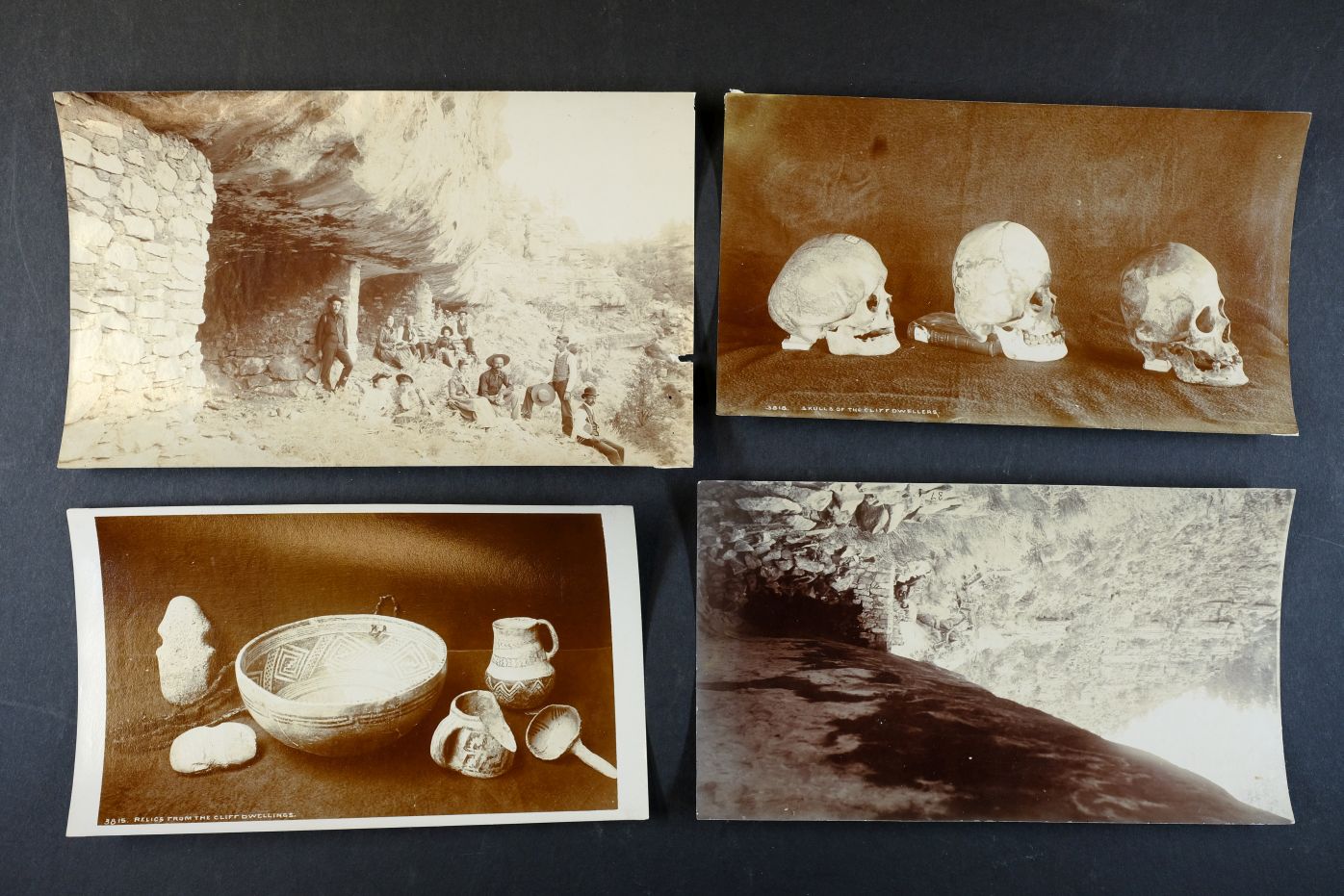 *Cliff Dwellings, Arizona. A group of 10 albumen prints by C. Osbon, c. 1880s, including cliff - Image 2 of 5