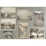 Madagascar. A large album containing over 300 gelatin silver prints of engineering and other work in