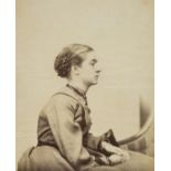 *Rejlander (Oscar Gustave, 1813-1875). Mrs Howell (Beatrice Butt), c. 1860, albumen print, half
