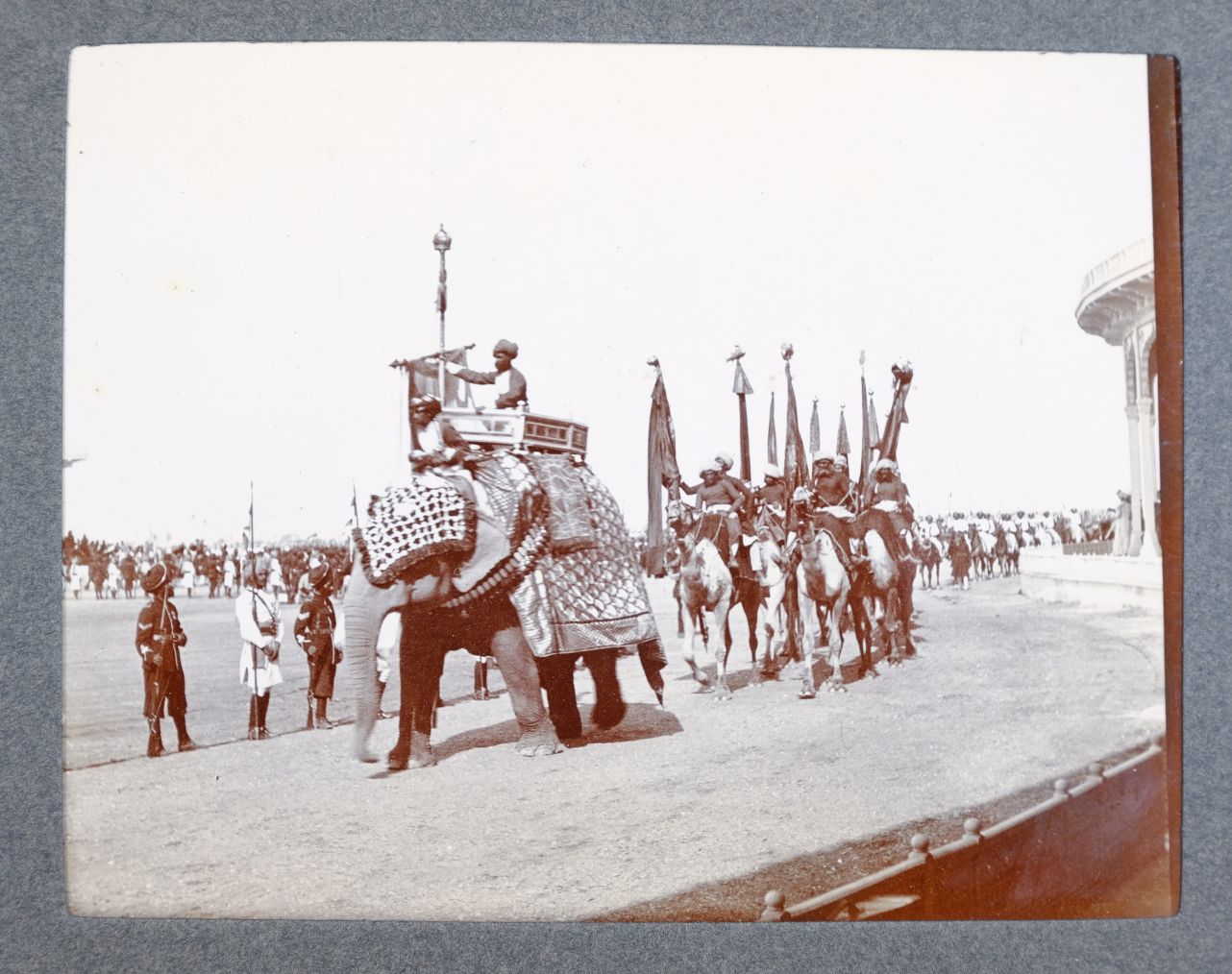 Coronation Durbar, Delhi. A complete set of 96 gelatin silver print photographs of the Durbar by G. - Image 13 of 15