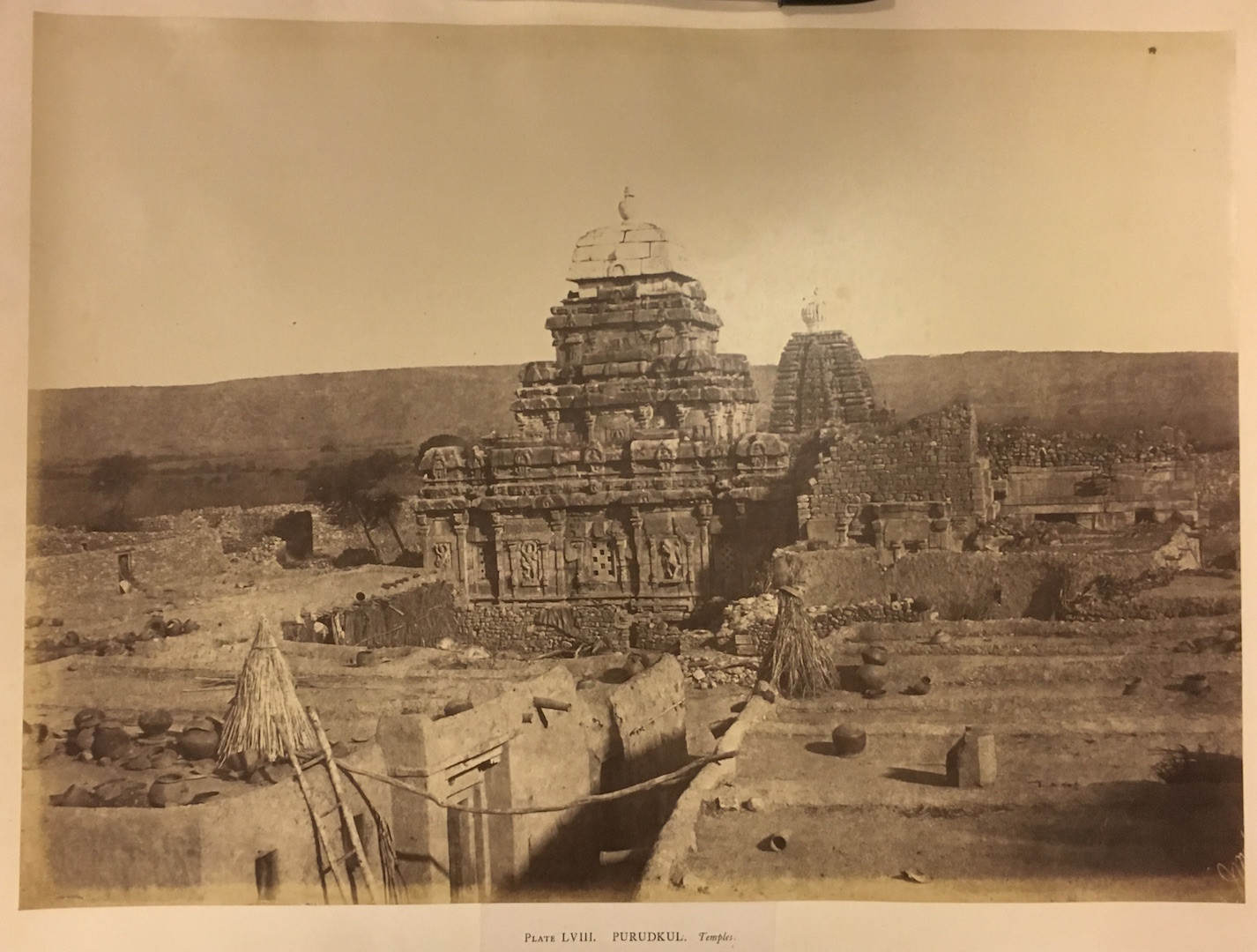 *Biggs (Thomas, 1822-1905). Sangameshwara Temple at Pattadakal in Karnataka, 1866, albumen print, 28 - Image 11 of 13