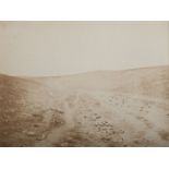 *Fenton (Roger, 1819-1869). The Valley of the Shadow of Death, [1856], salt print, printed caption