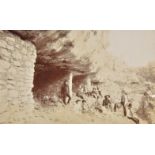 *Cliff Dwellings, Arizona. A group of 10 albumen prints by C. Osbon, c. 1880s, including cliff
