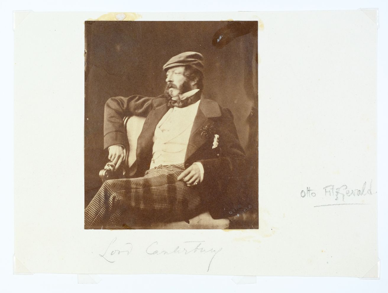 *Early Photography. A group of 9 early photographs, 1850s and 1860s, including images by James - Image 6 of 10