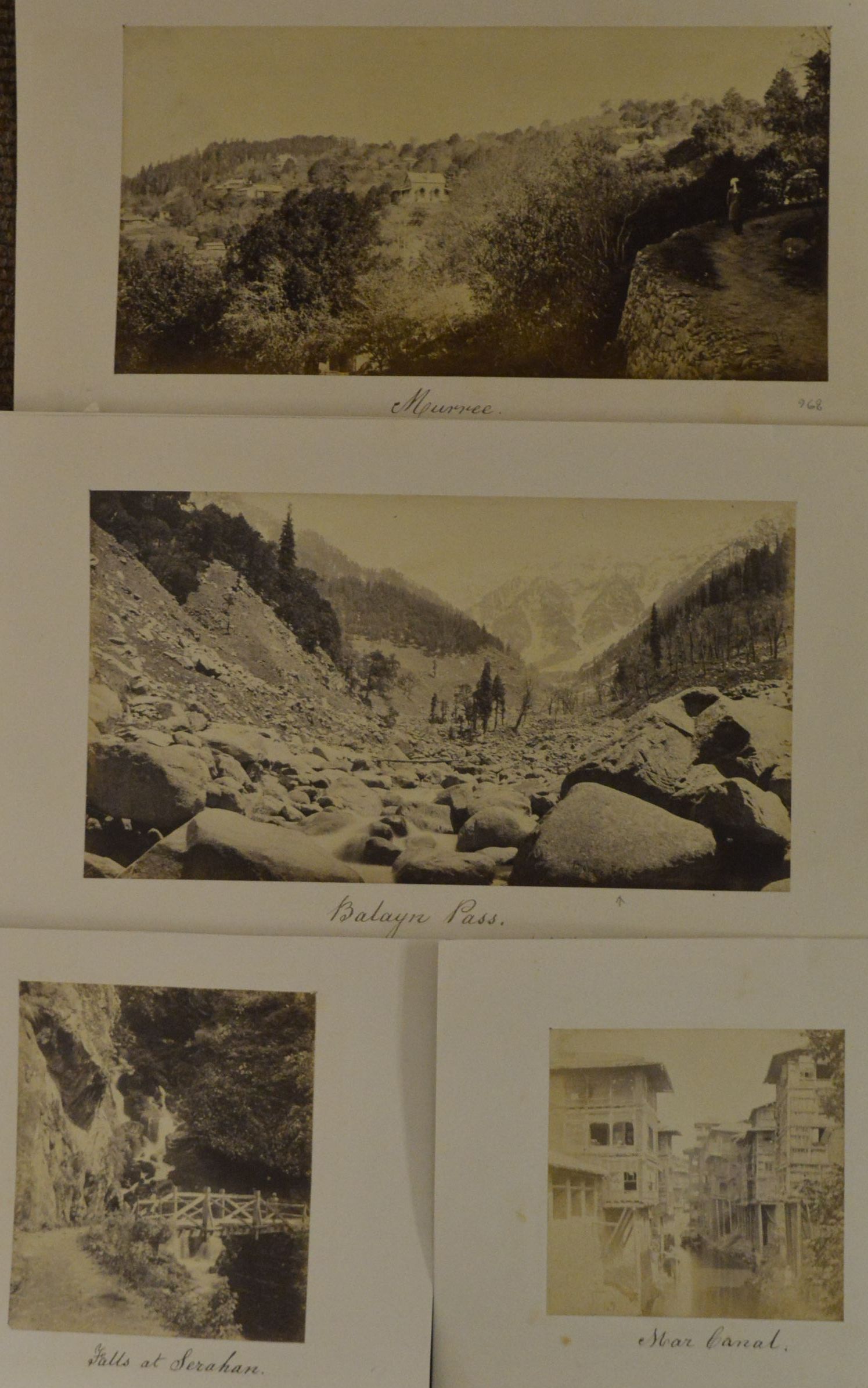 *Bourne (Samuel, 1834-1912). Pathans, Peshawar Valley, India, 1860s, albumen print photograph, - Image 8 of 8