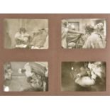 *Female Surgeons. A collection of approximately 70 photographs and 200 negatives of surgical