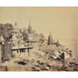 *India. A good group of 27 photographs of India, 1860s/1880s, albumen prints, mostly views but