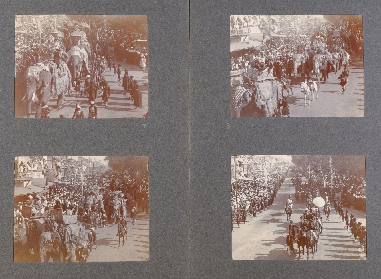 Coronation Durbar, Delhi. A complete set of 96 gelatin silver print photographs of the Durbar by G. - Image 4 of 15