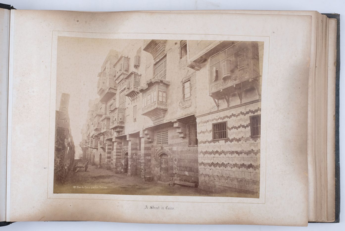 Middle East. Large-format album of albumen prints by Pascal S‚bah, the Bonfils studio, Antonio Beato - Image 12 of 12