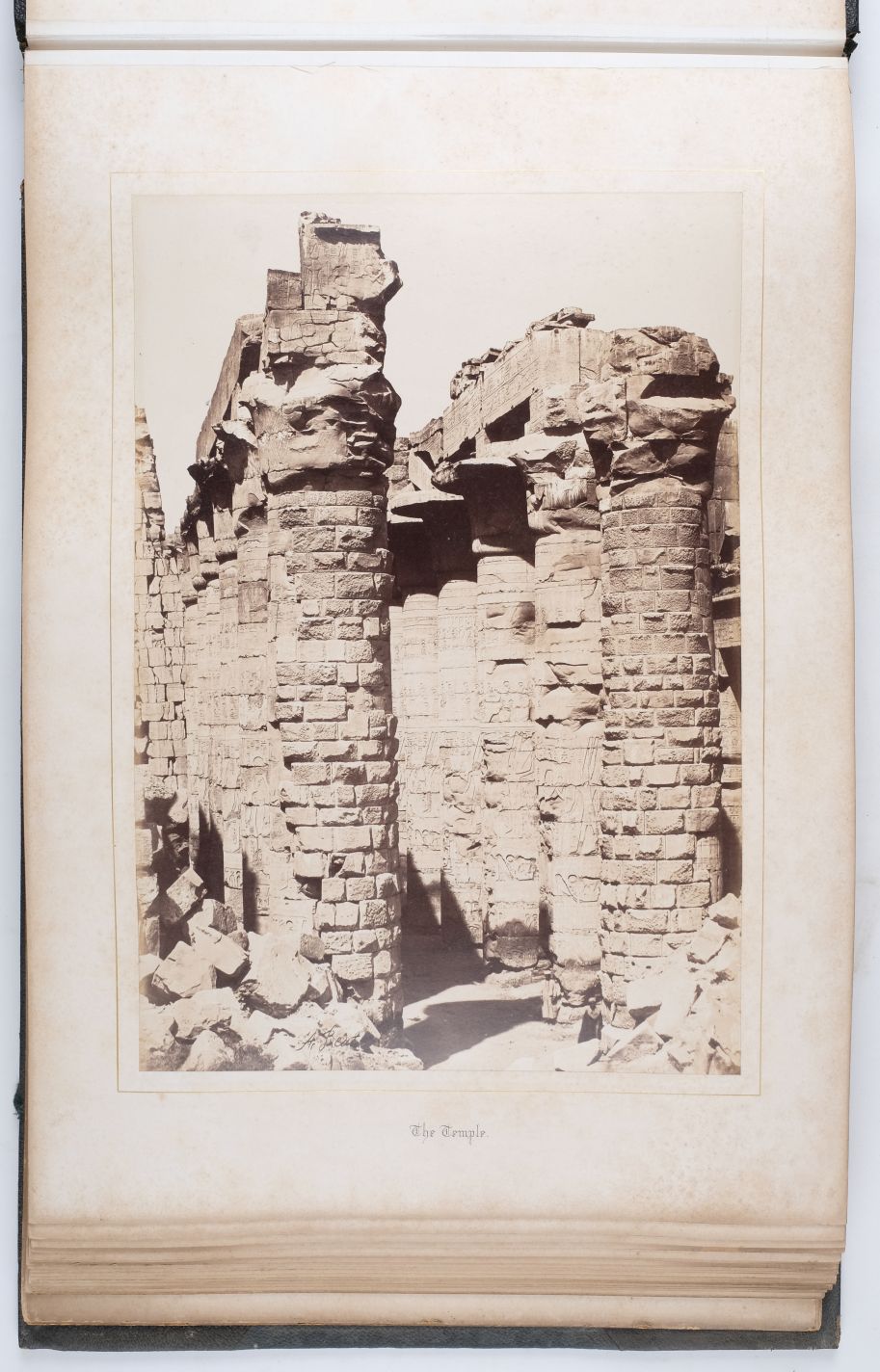 Middle East. Large-format album of albumen prints by Pascal S‚bah, the Bonfils studio, Antonio Beato - Image 8 of 12