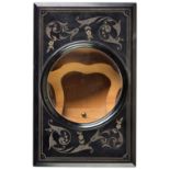 *Postcard & Photograph Magnifier. An ebonised wooden table viewer by A.C. Champagne, 180 rue de