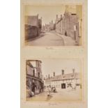 Northamptonshire. An album of 195 photographs of Northamptonshire villages, c. 1900, the majority of