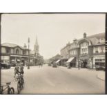 *English Topography. A group of 34 gelatin silver print and albumen prints of English towns and