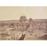 *Biggs (Thomas, 1822-1905). Sangameshwara Temple at Pattadakal in Karnataka, 1866, albumen print, 28