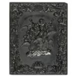*The Vision of Ezekiel. Very rare half-plate black thermoplastic union case by Holmes, Booth &