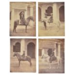 *India. An album containing 44 mounted albumen print views, c. 1880, including Agra, Srinagar, Rawal