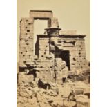 *Frith (Francis, 1822-1898). Cleopatra's Temple at Erment, 1857, together with The Temple of