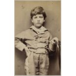 *Carroll (Lewis, 1832-1898 ). Hugh Bridges Kitchin, Oxford, c. 1875, albumen print photograph,