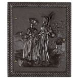 *American Gothic. Scarce ninth-plate brown thermoplastic union case by Littlefield, Parsons & Co.,