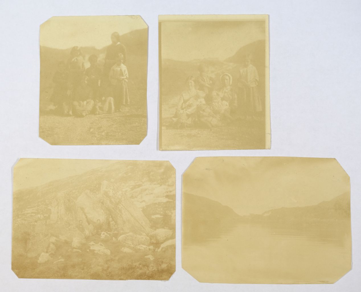 *Early Photography. A group of 9 early photographs, 1850s and 1860s, including images by James - Image 10 of 10