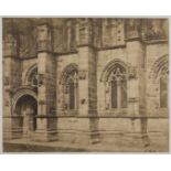 *Fenton (Roger, 1819-1869). Roslin Chapel, south side, Roslin, Scotland, 1856, salted paper print on