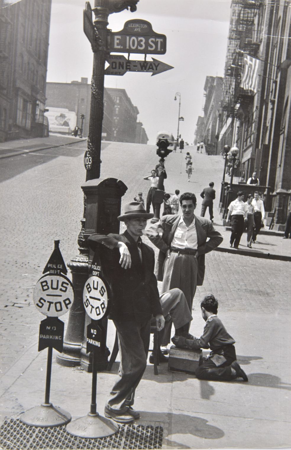 *Cartier-Bresson (Henri, 1908-2004). The American Scene, 1948, printed later, a group of four