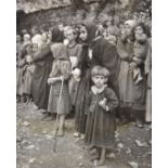 *Seymour (David, 'Chim', 1911-1956). Orphans of the Greek War, 1948, vintage gelatin silver print of