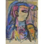 *Sharma. Rajput Bride, 1951, gouache on paper, signed lower right, dated 1/6/51 and titled lower