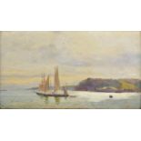 *Martin (Henry, 1835-1908). Shipping in Plymouth Sound, Mount Edgecombe, & Under Mount Edgecombe,