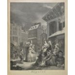 Hogarth (William, 1697-1764). Album of 215 etchings and engravings by William Hogarth, the