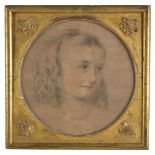 *Hayden (William, active 1849-1866). Portrait of Isabella Sarah Cooper - aged 9 years, daughter of