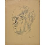 *Kramer (Jacob, 1892-1962). Self-Portrait, 1931, lithograph on wove paper, signed, titled and