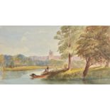 *English School. A collection of 34 English 19th century watercolours and drawings, including