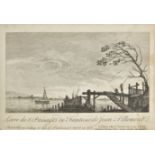 *French School. Album of 85 engraved and etched landscapes by Louis Germain (1733-circa 1791),